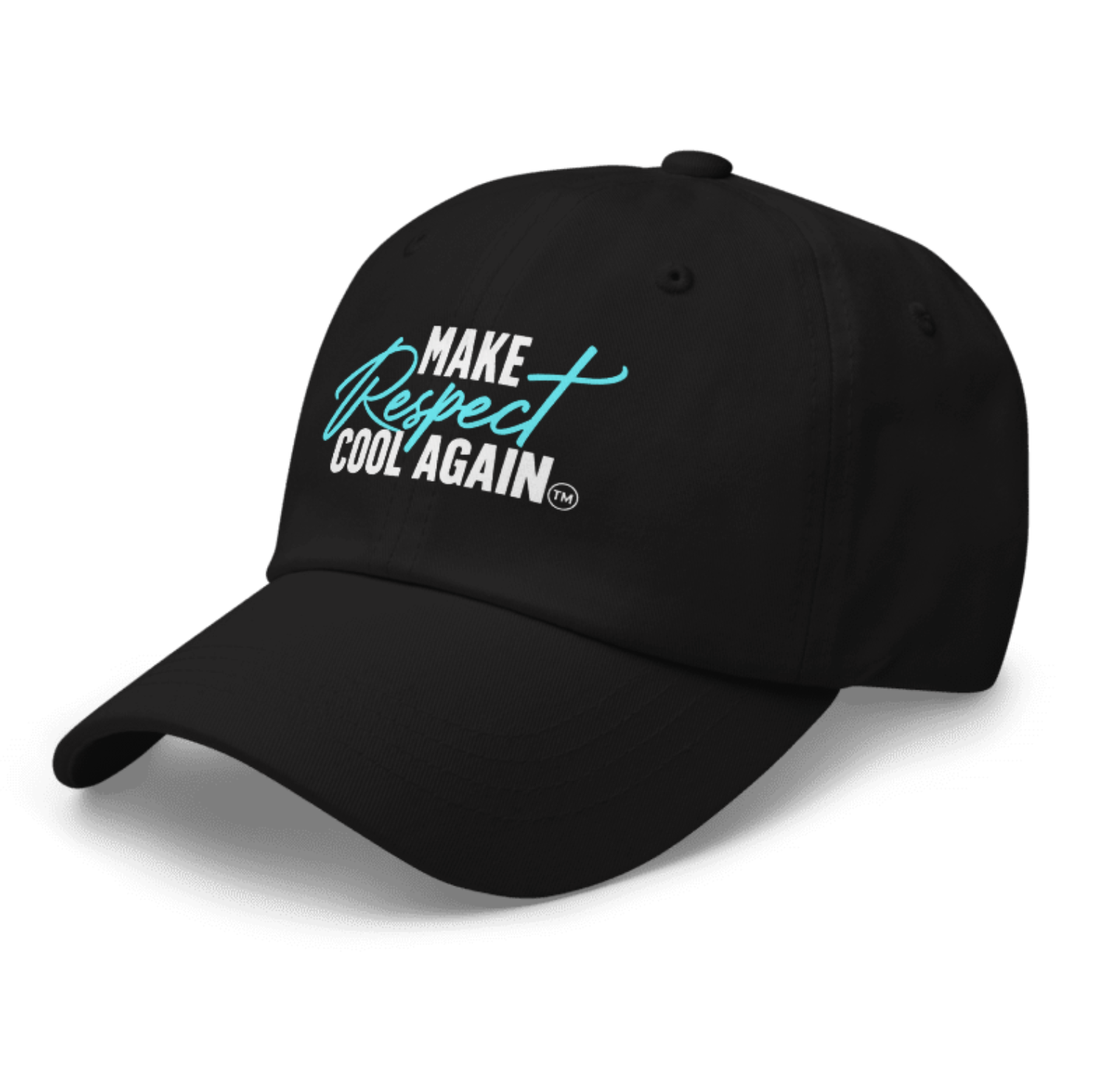 Make Respect Cool Again Blue Lettered Cap